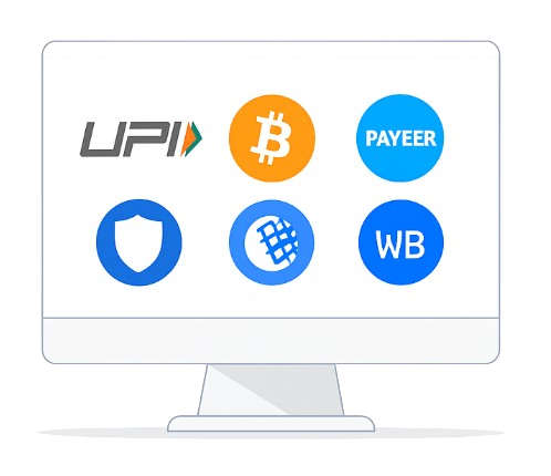 Payment Methods hero section